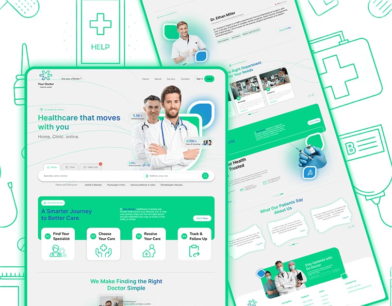 منصة ويب متقدمة